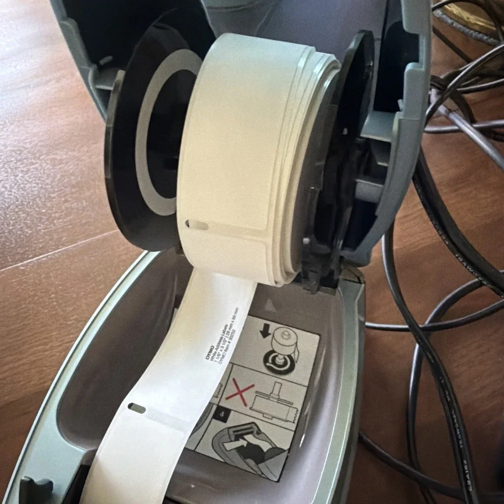 ⭐ Dymo Labelwriter 400 Thermal Label Printer, Cables And Full ROLL OF LABELS